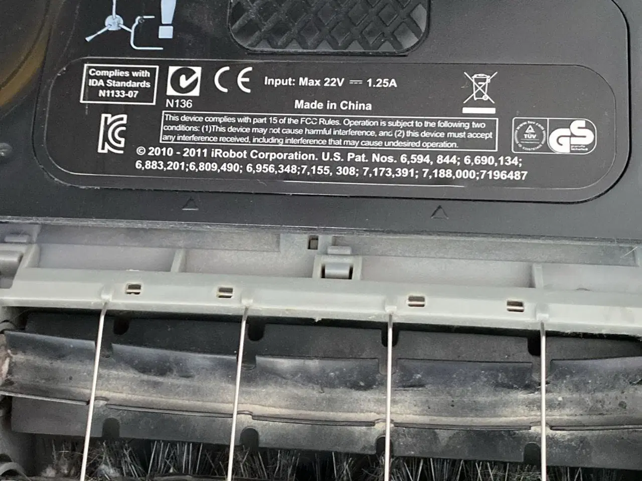 Billede 5 - iRobot Roomba robotstøvsuger med ladestation