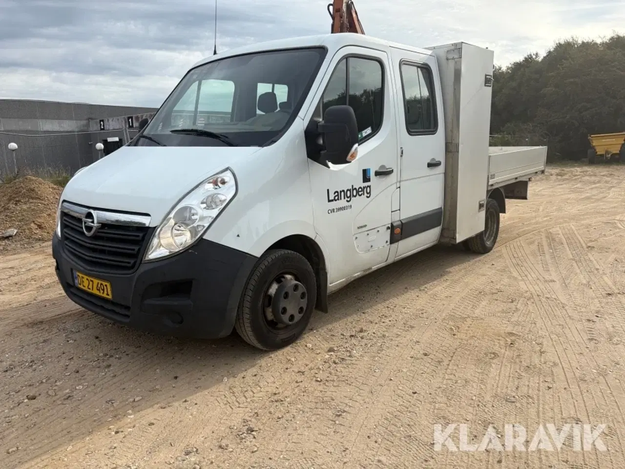 Billede 1 - Ladbil Opel Movano 2.3 CDTi 145 HK Crew Cab