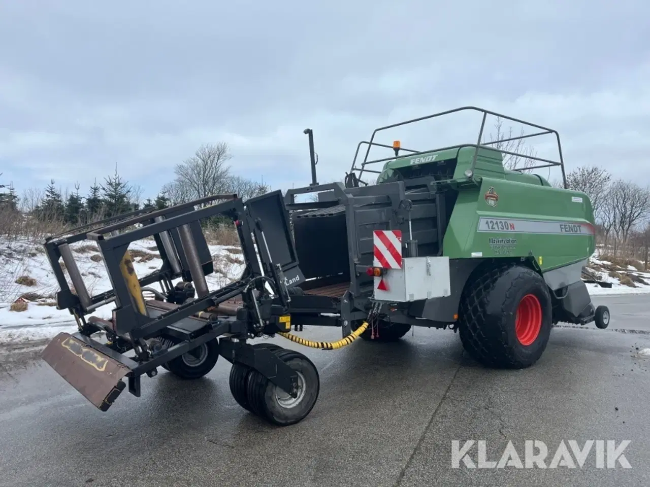 Billede 3 - Bigballepresser Fendt 12130N med Parkland ballevogn