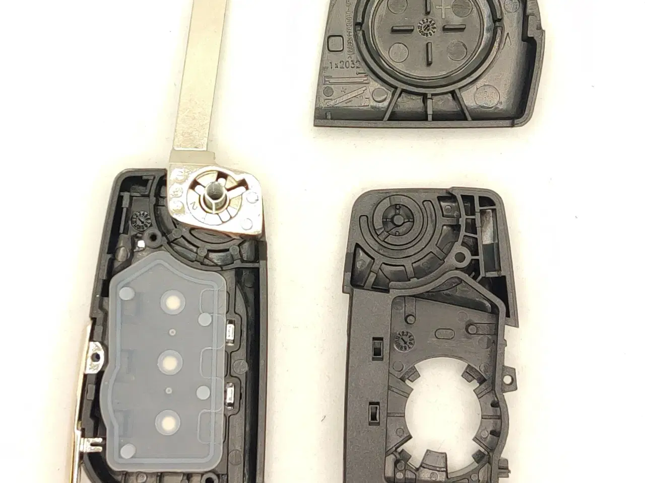 Billede 3 - Bilnøgle reparationskit til Toyota 3 knaps folde nøgle Type 2