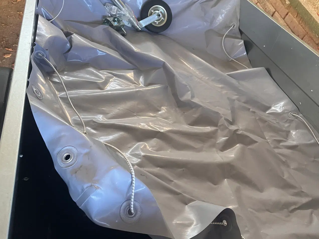 Billede 4 - Trailer med næsehjul og Pressening 