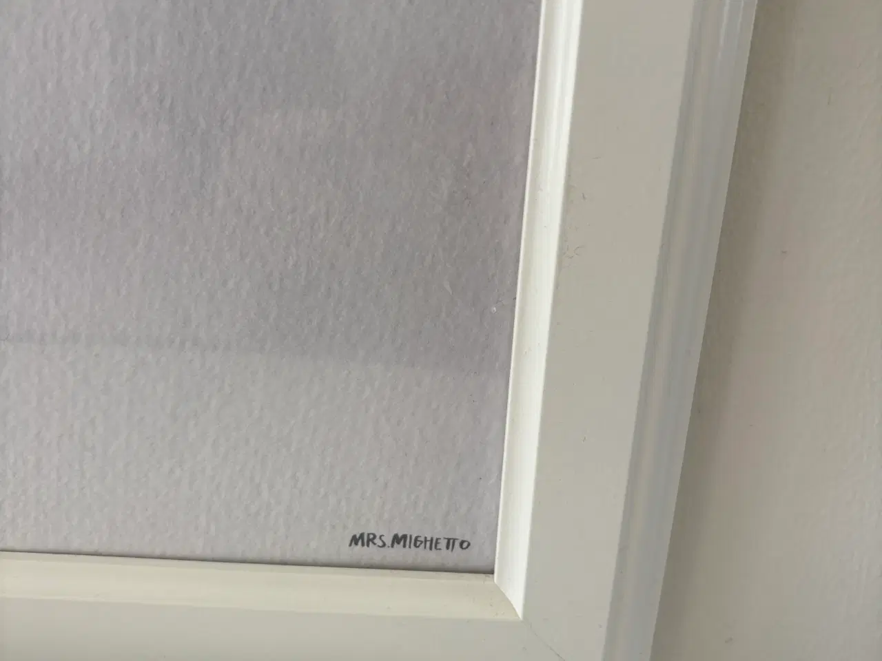 Billede 6 - 2 stk MRS MIGHETTO plakater i ramme