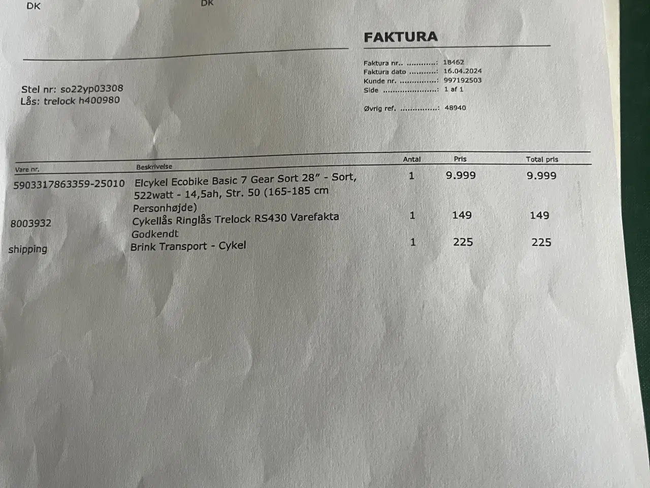 Billede 4 - El cykel