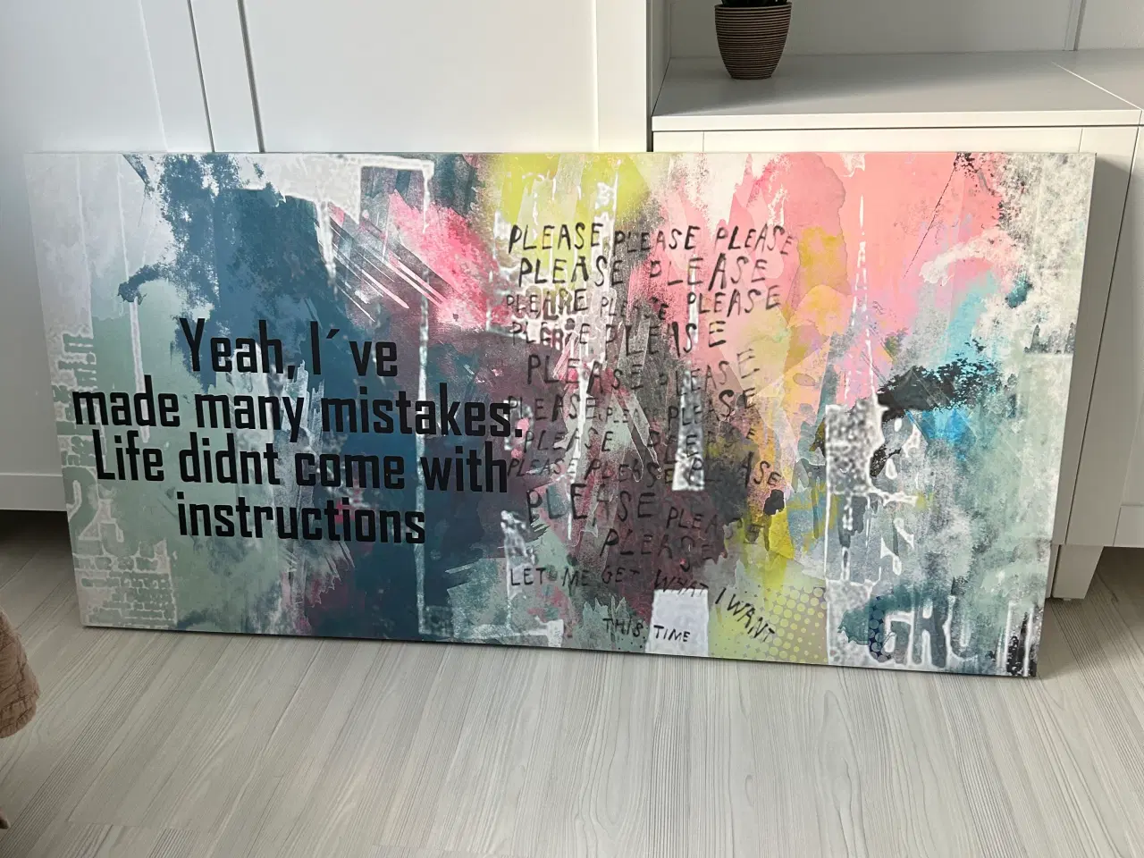 Billede 1 - Billede/maleri 140x70cm