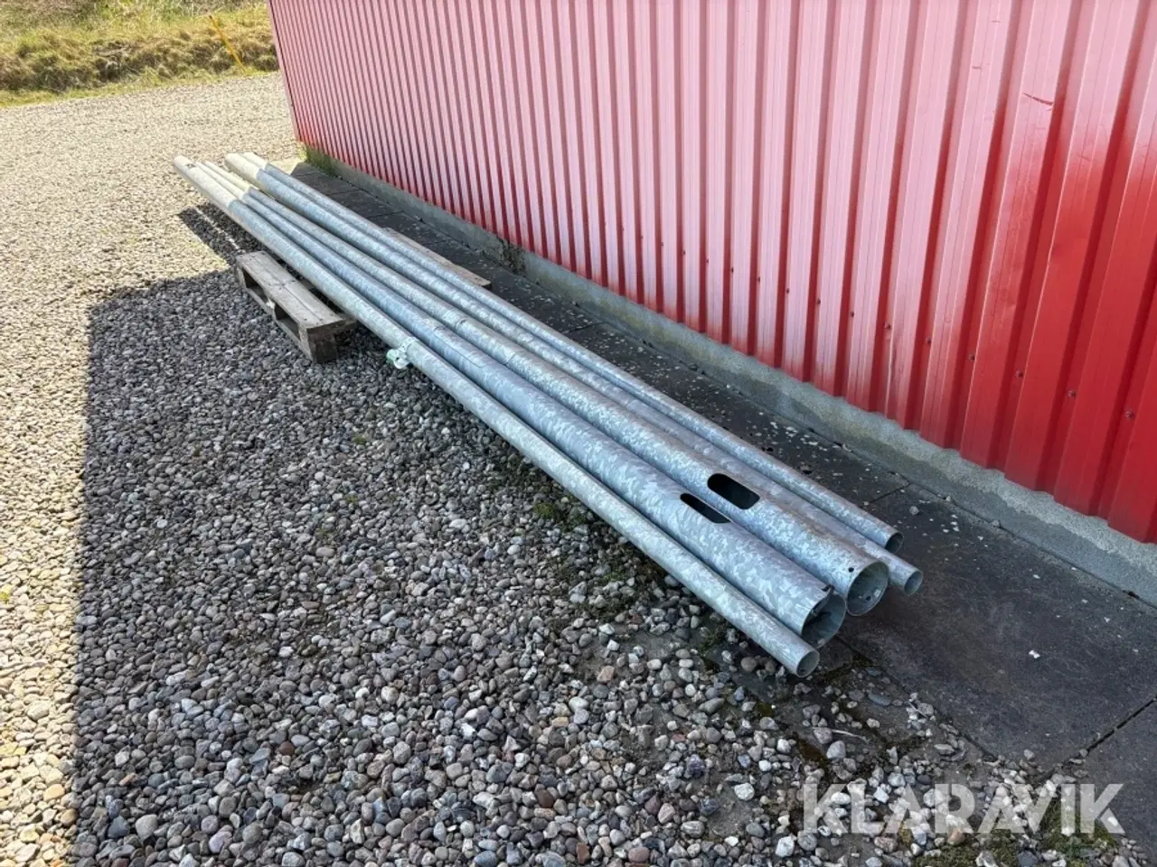 Billede 1 - Lygtemast Elmonter 1488 - 5 styk, 580cm