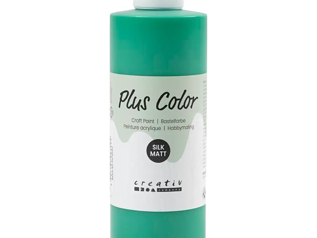Billede 1 - Plus Color Hobbymaling, brilliantgrøn, 250ml/ 1 fl.