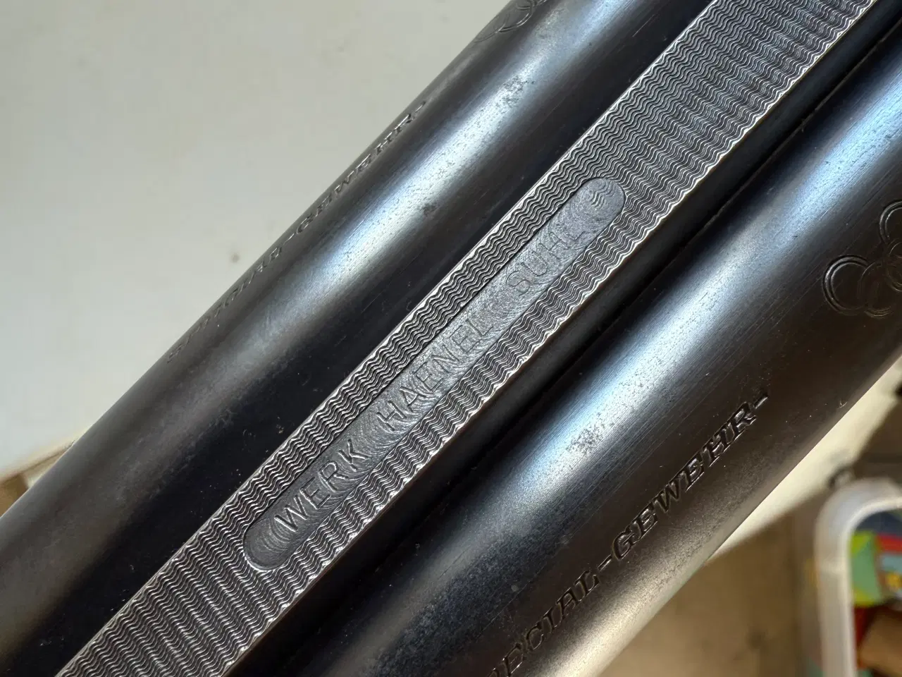 Billede 2 - 12/70 S/S engelsk skæfte 4 ringet - Haenel Suhl