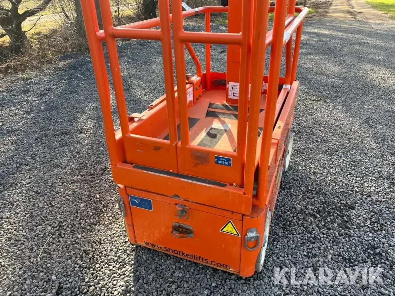 Billede 9 - Søjlelift Snorkel TM12