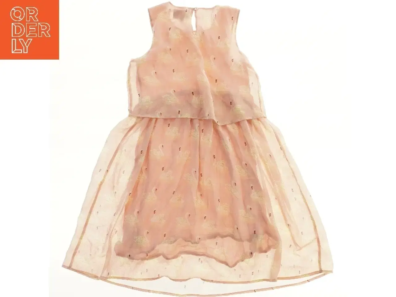 Billede 2 - Ærmeløs kjole med svanemønster fra Creamie (str. 140)