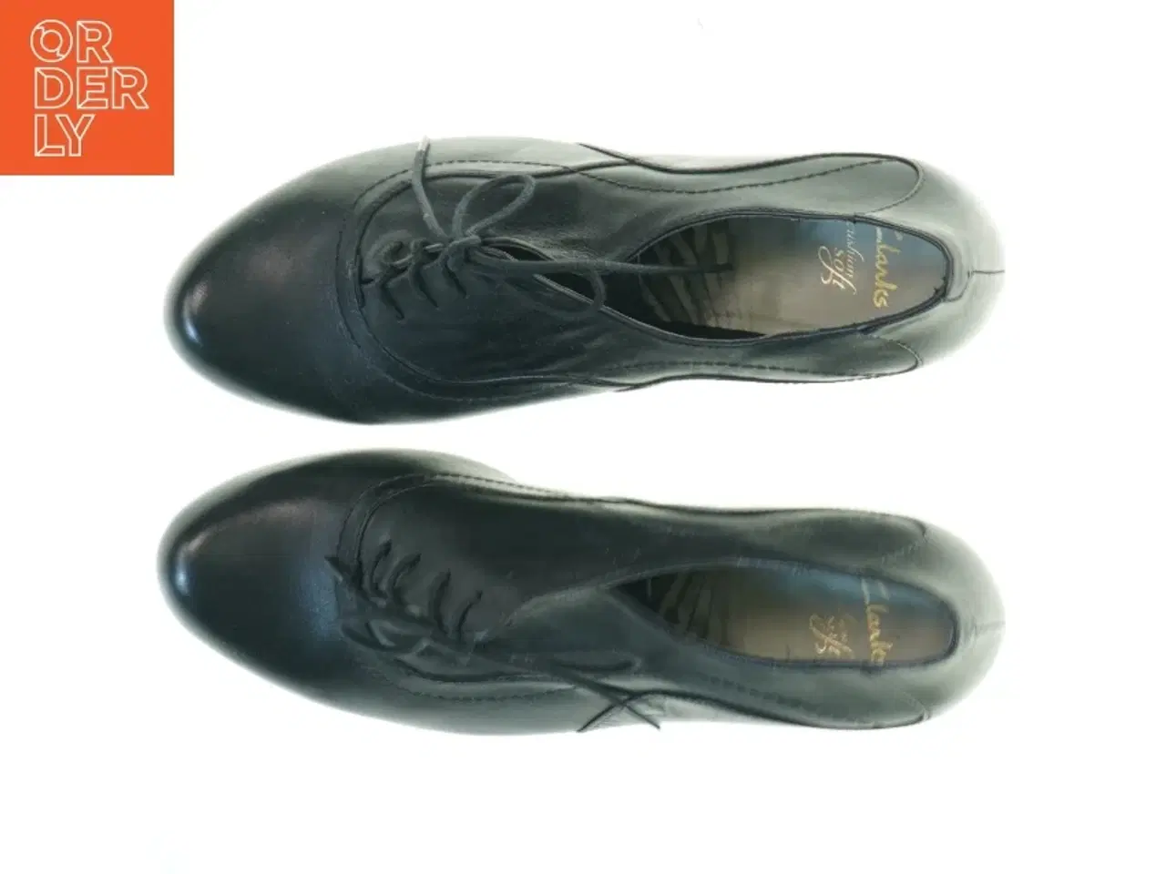 Billede 5 - Sorte damesko med snørrebånd fra Clarks (str. 9 )