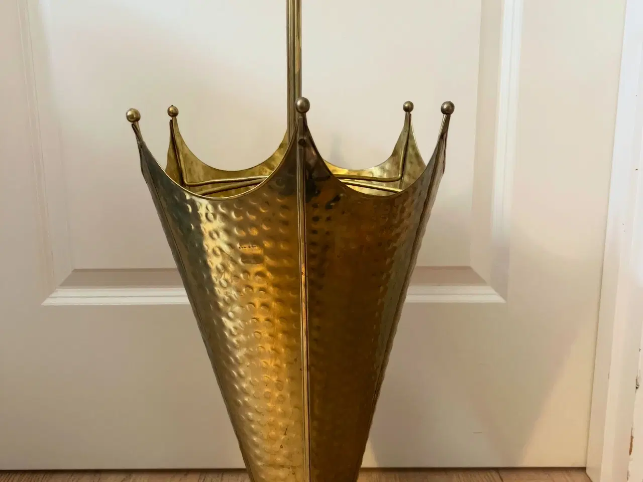 Billede 1 - Smuk vintage messing paraply holder fra 60’erne