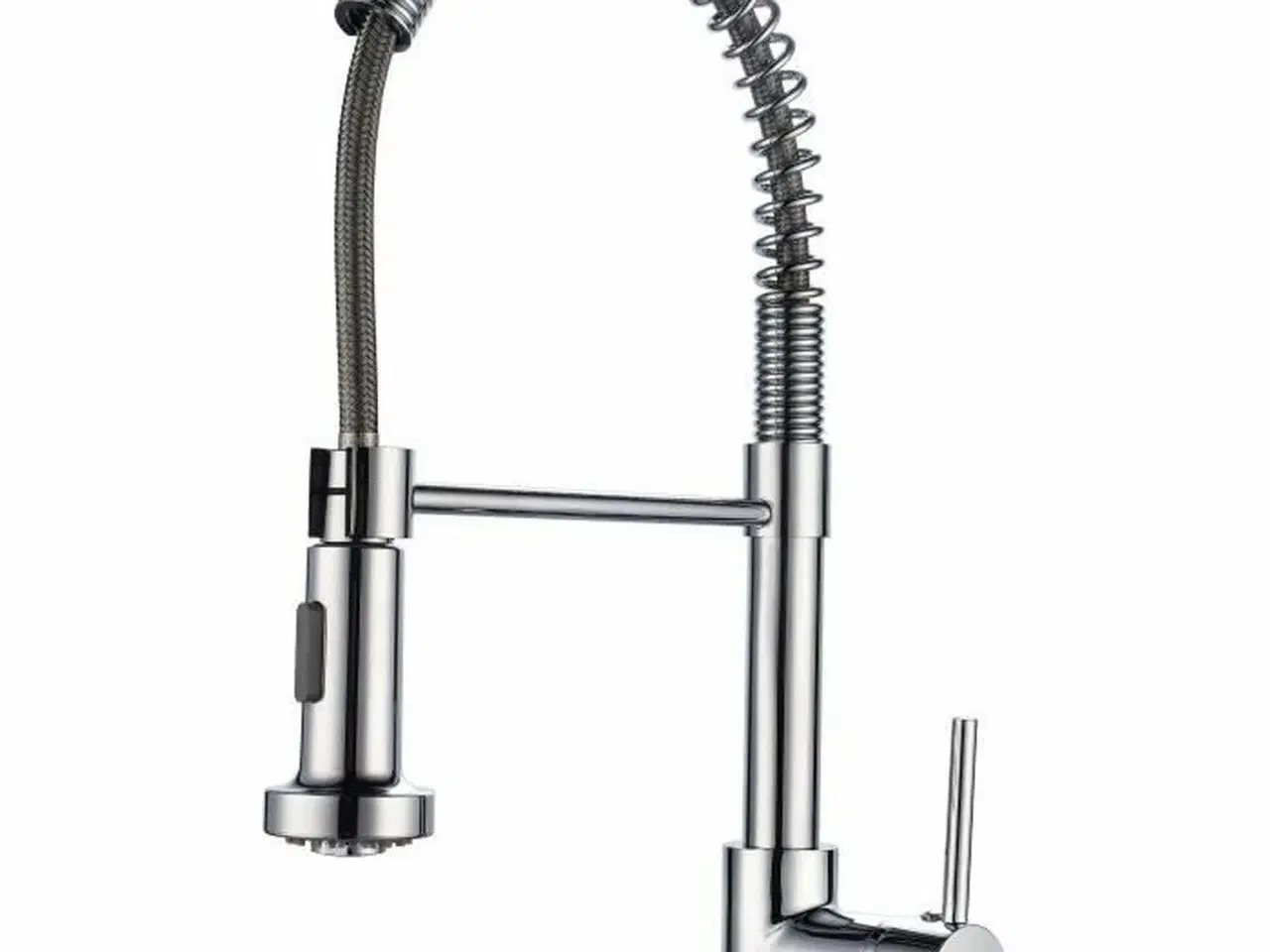 Billede 1 - Køkkenarmatur Rousseau OPUS - grå krom, blandingsbatteri