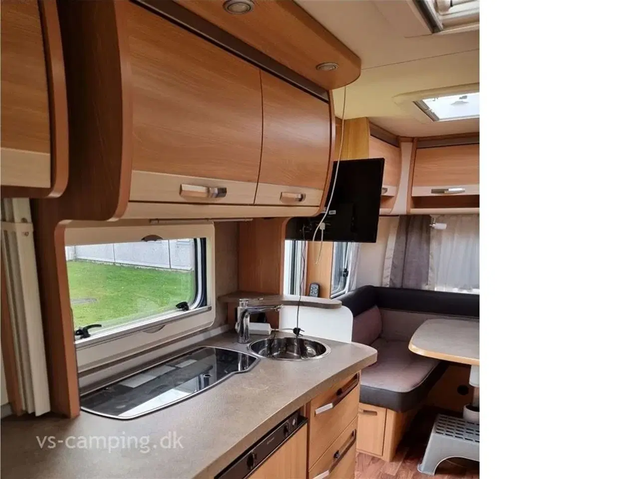 Billede 5 - 2016 - Knaus Südwind 460 EU   CAMPINGVOGN MED ENKELTSENGE MED LAMELUDTRÆK