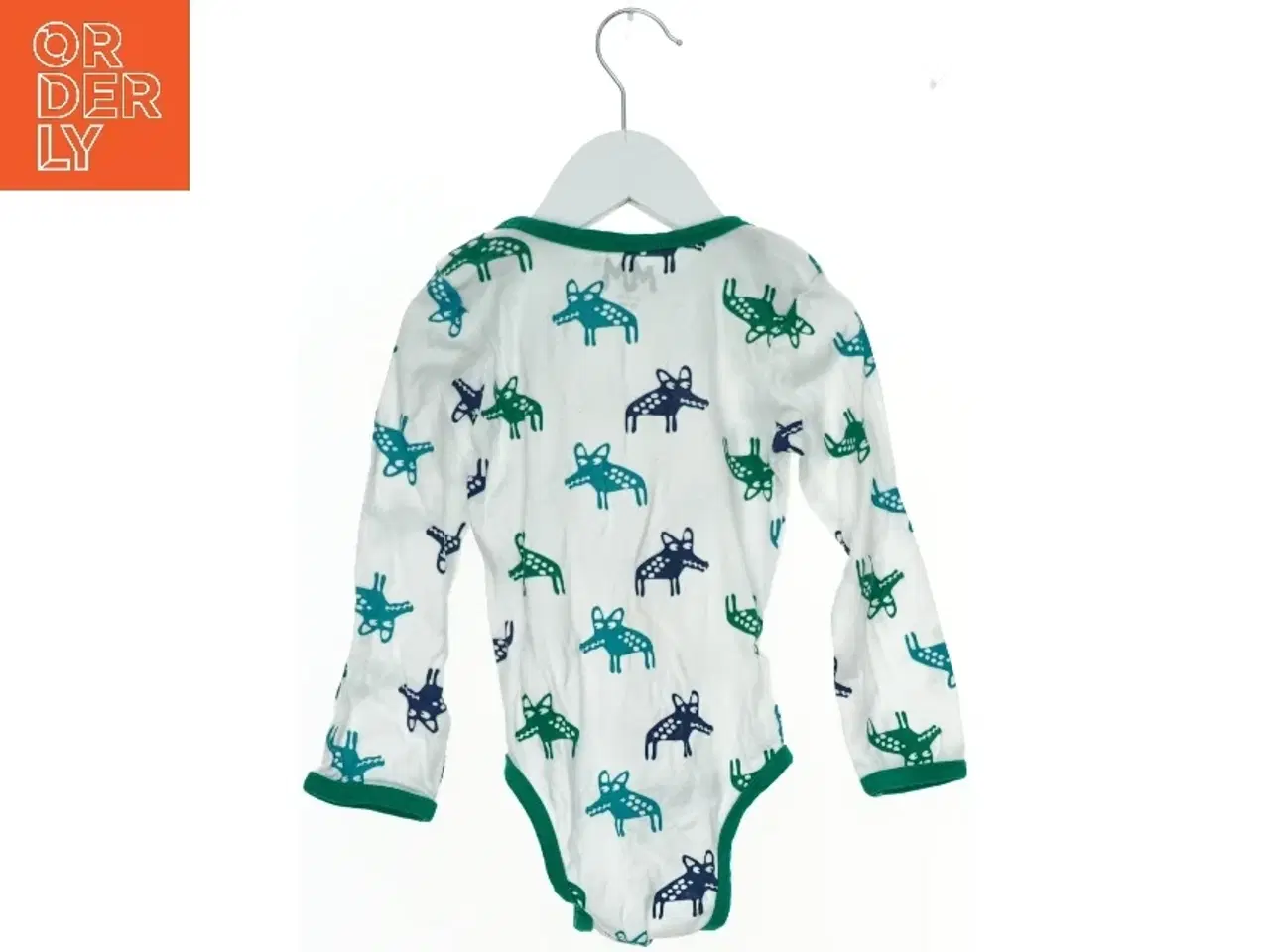 Billede 2 - Baby bodystocking med dyremotiv fra Mads & Mette (str. 98)