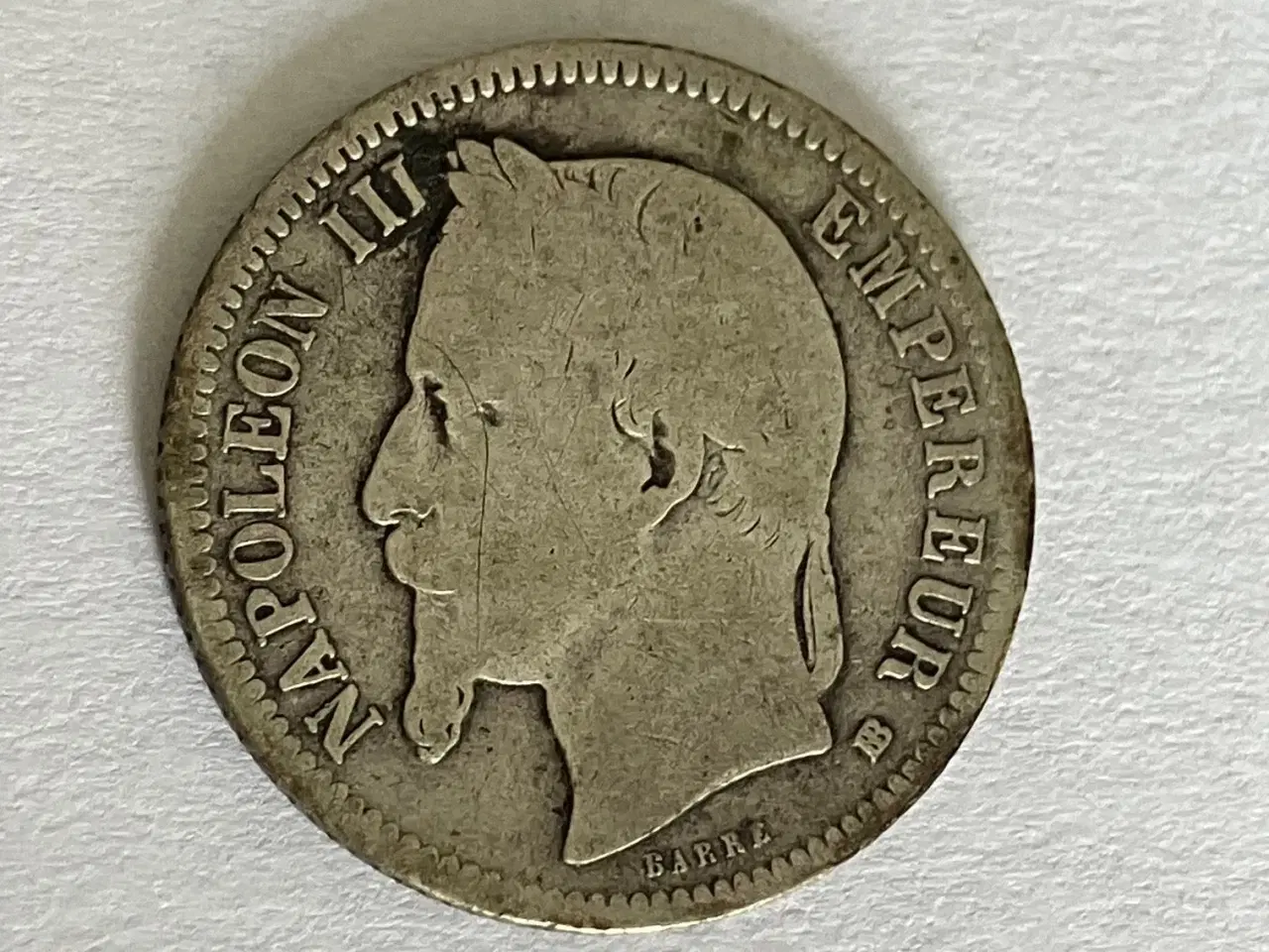 Billede 2 - 1 Franc France 1868