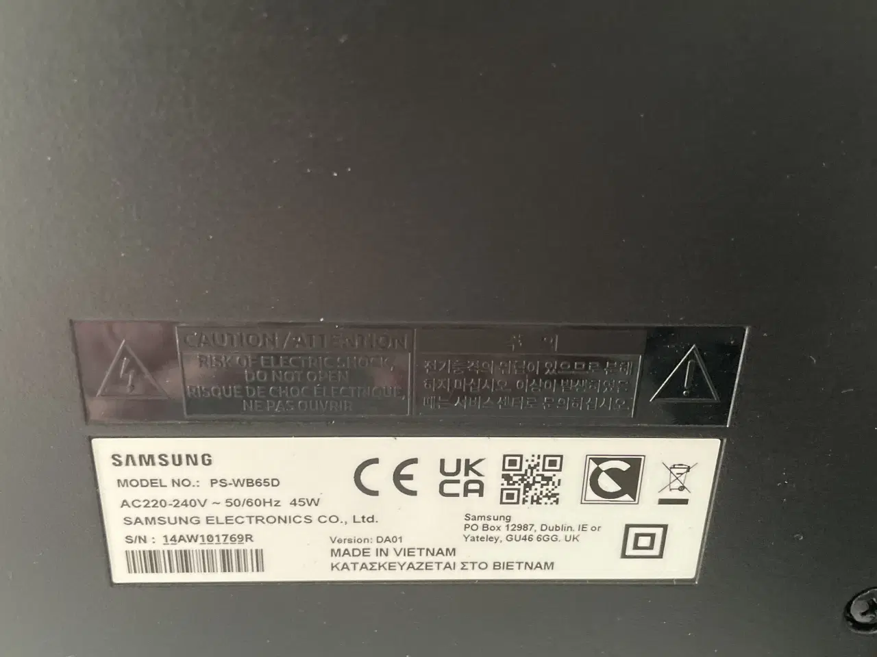 Billede 5 - lækkert soundbar med subwoofer