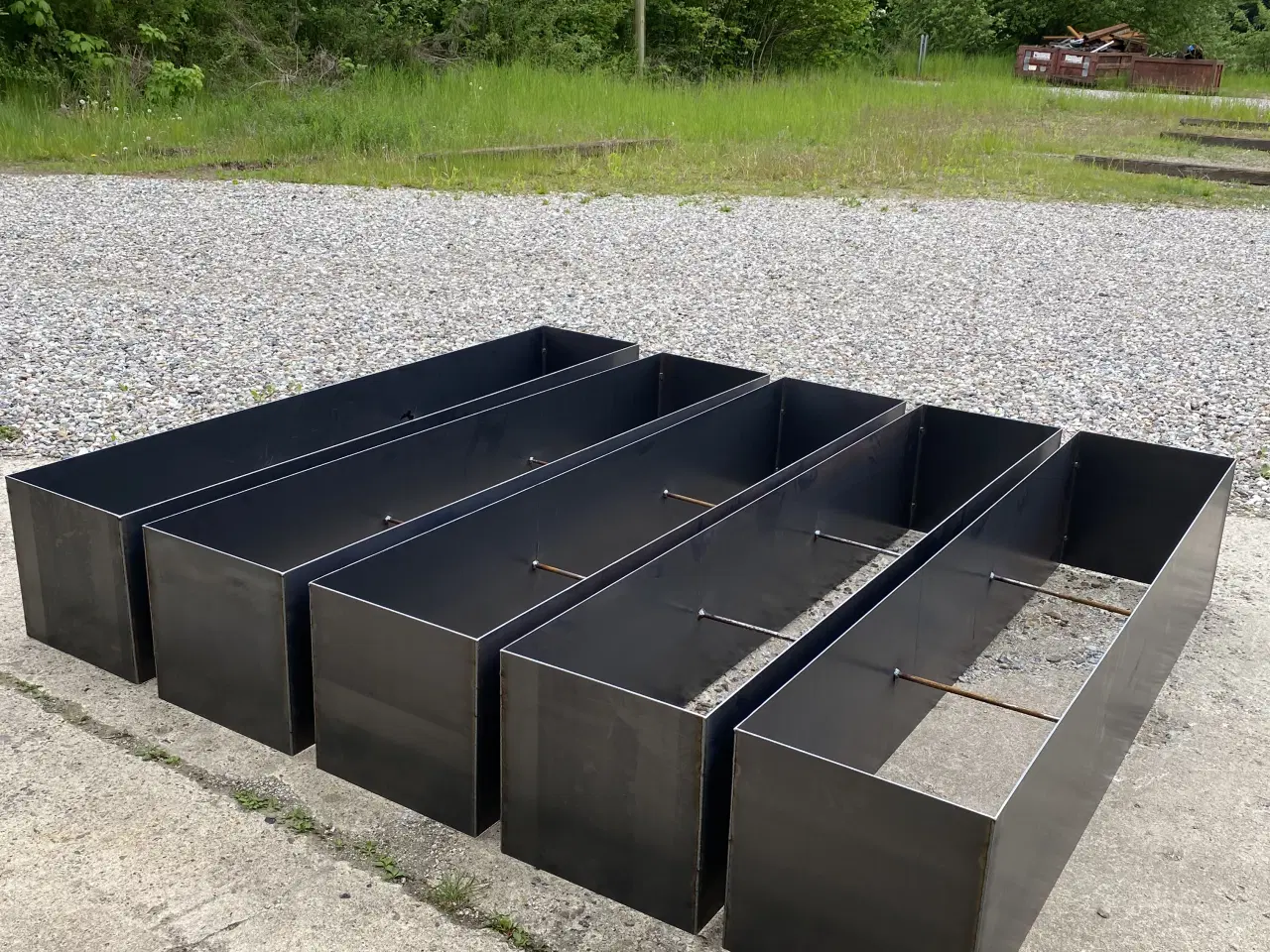 Billede 1 - Corten højbede 200 × 40 × 40 cm