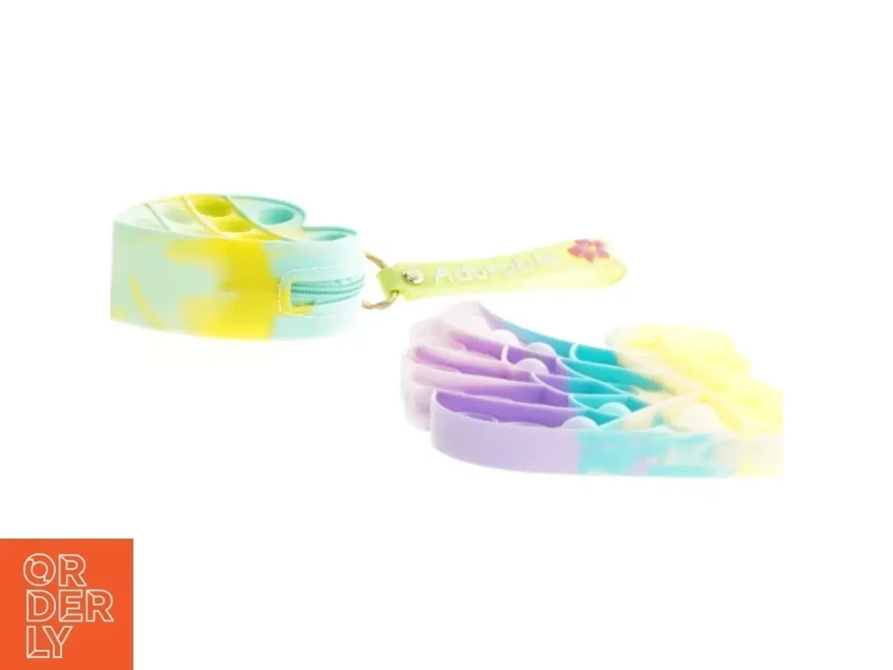 Billede 1 - Popit nøglering og pung sæt (str. 9 cm og 16 cm)