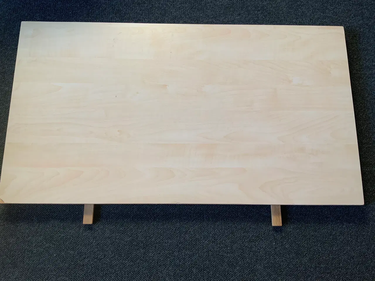 Billede 3 - Spise bord, hvid pigmenteret eg