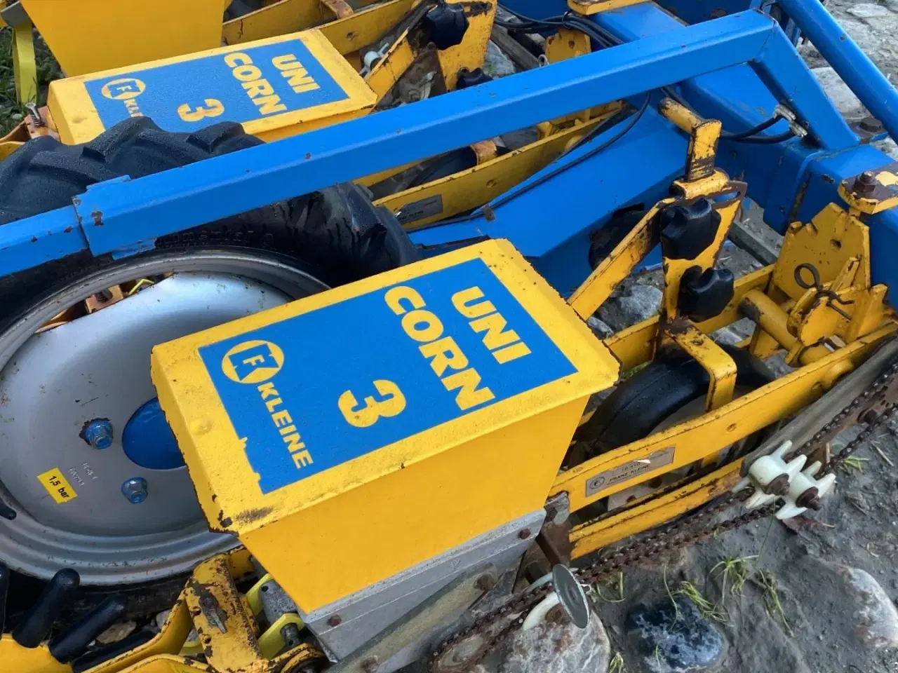 Billede 6 - Kleine Unicorn 3, 12 rækket. Velholdt maskine