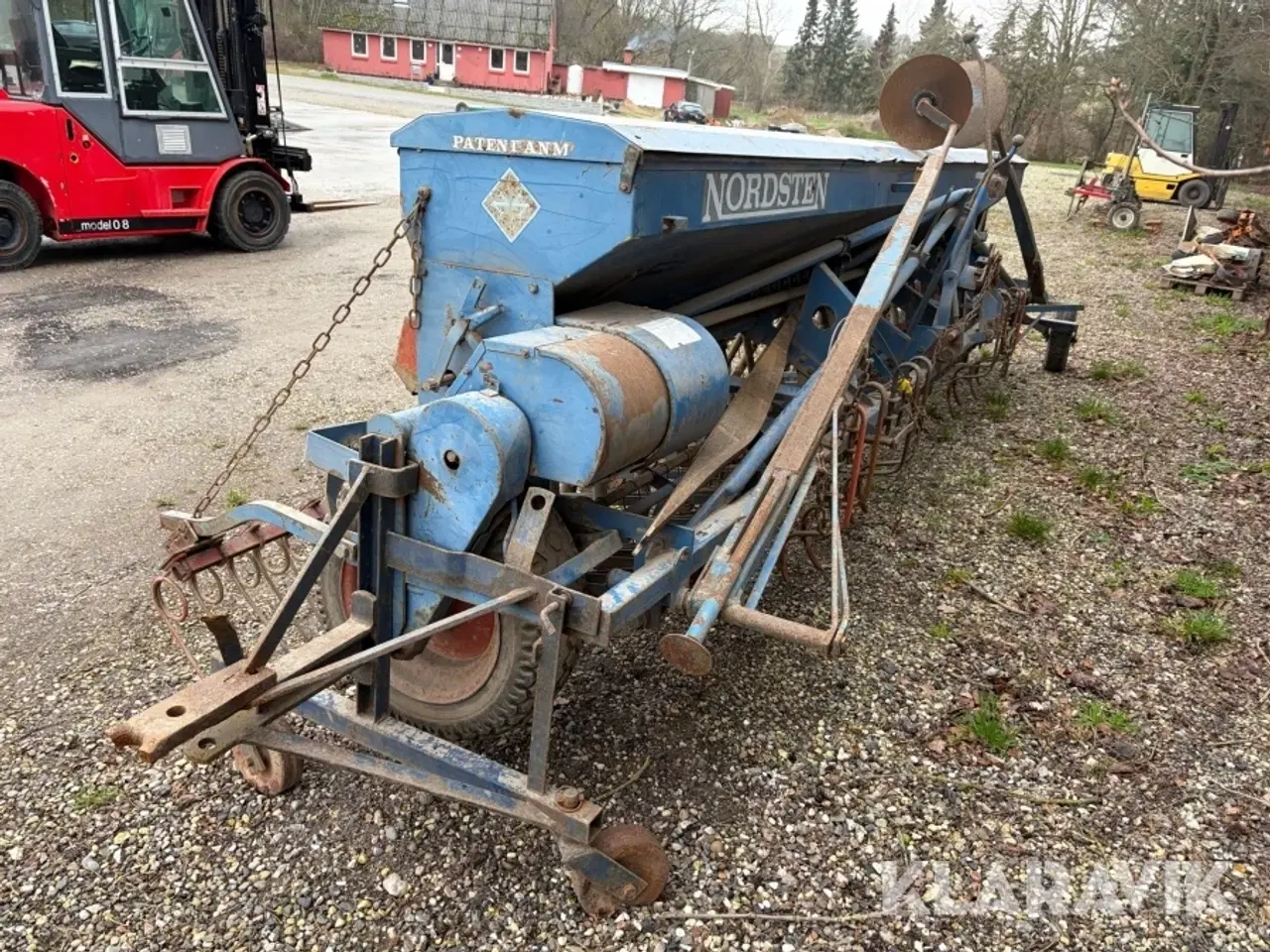 Billede 7 - Såmaskine Nordsten Lift-o-matic 5 meter med efterharve