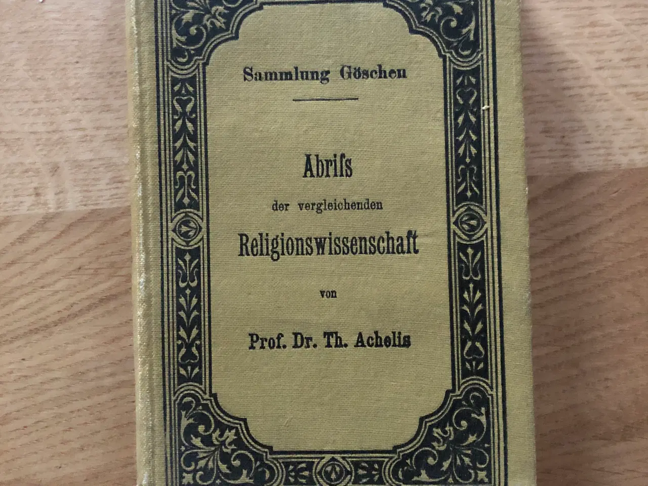 Billede 1 - Abriss der vergleichenden Religionswissenschaft