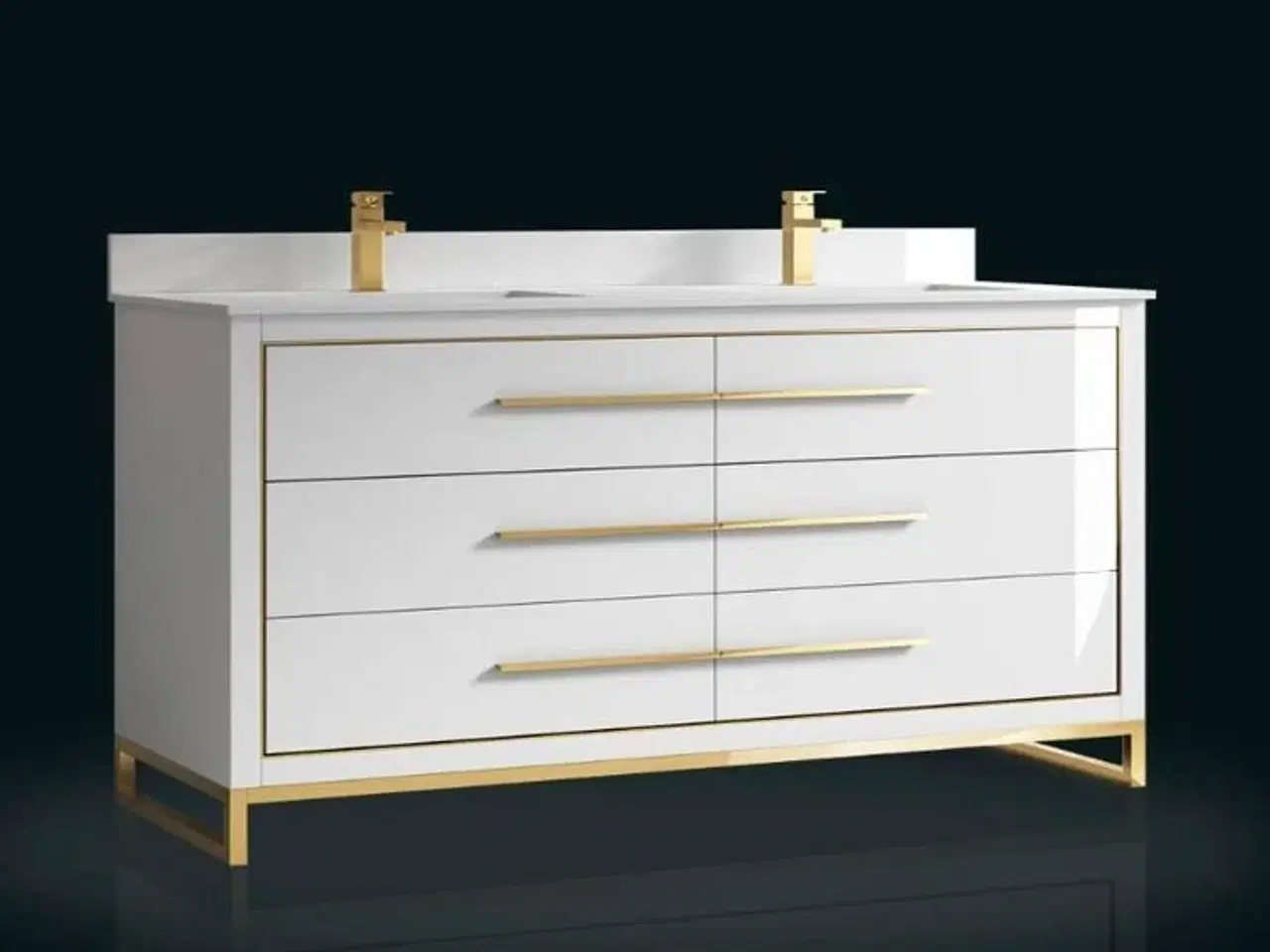 Billede 1 - Baderumsmøbel, Colombia, White, 180