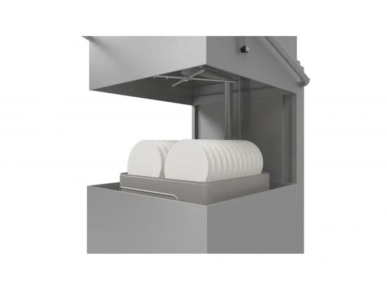 Billede 3 -  Hætteopvaskemaskine 50 x 50 cm – (400V)