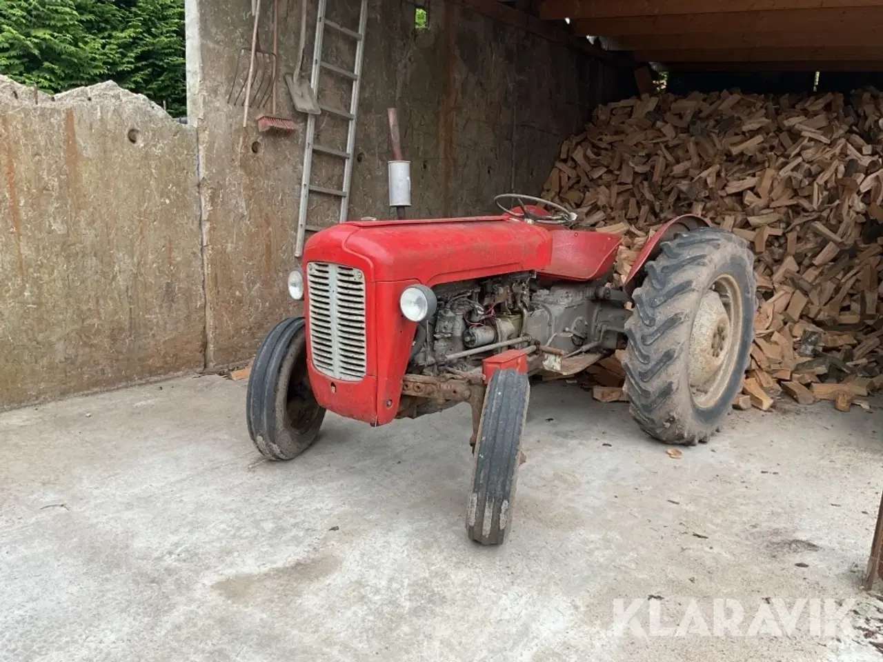 Billede 1 - Veterantraktor Massey Ferguson 35