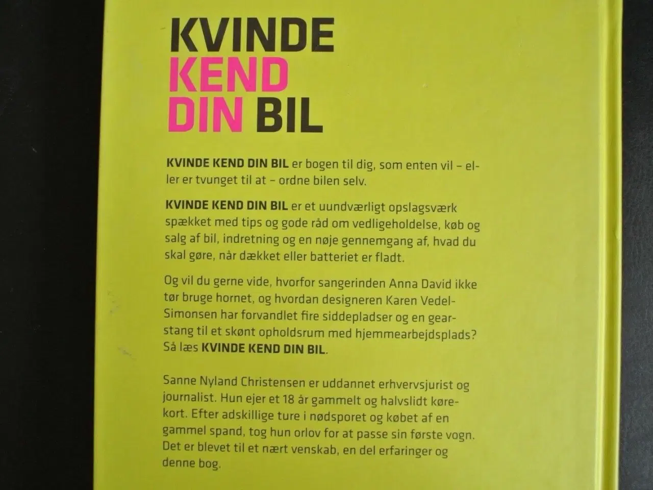 Billede 2 - kvinde kend din bil, af sanne nyland christensen, 