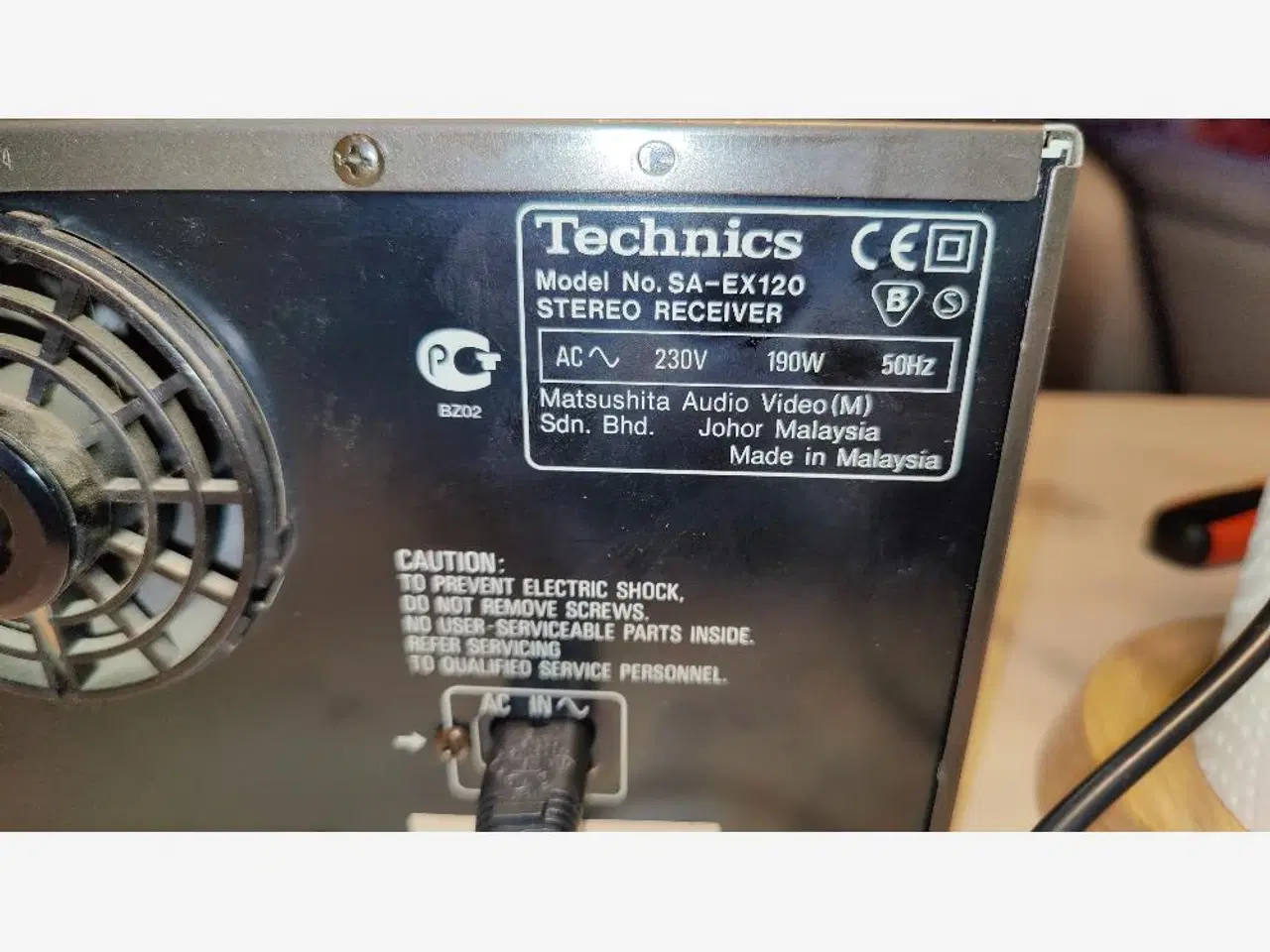 Billede 3 - Technics SA-EX120 stereo receiver