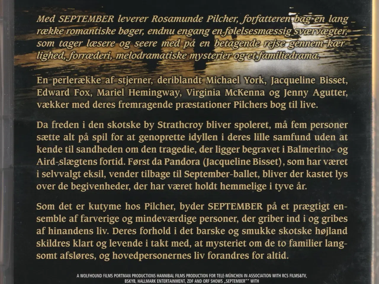 Billede 3 - Rosamunde Pilcher (3 film) September - Sommer Solh