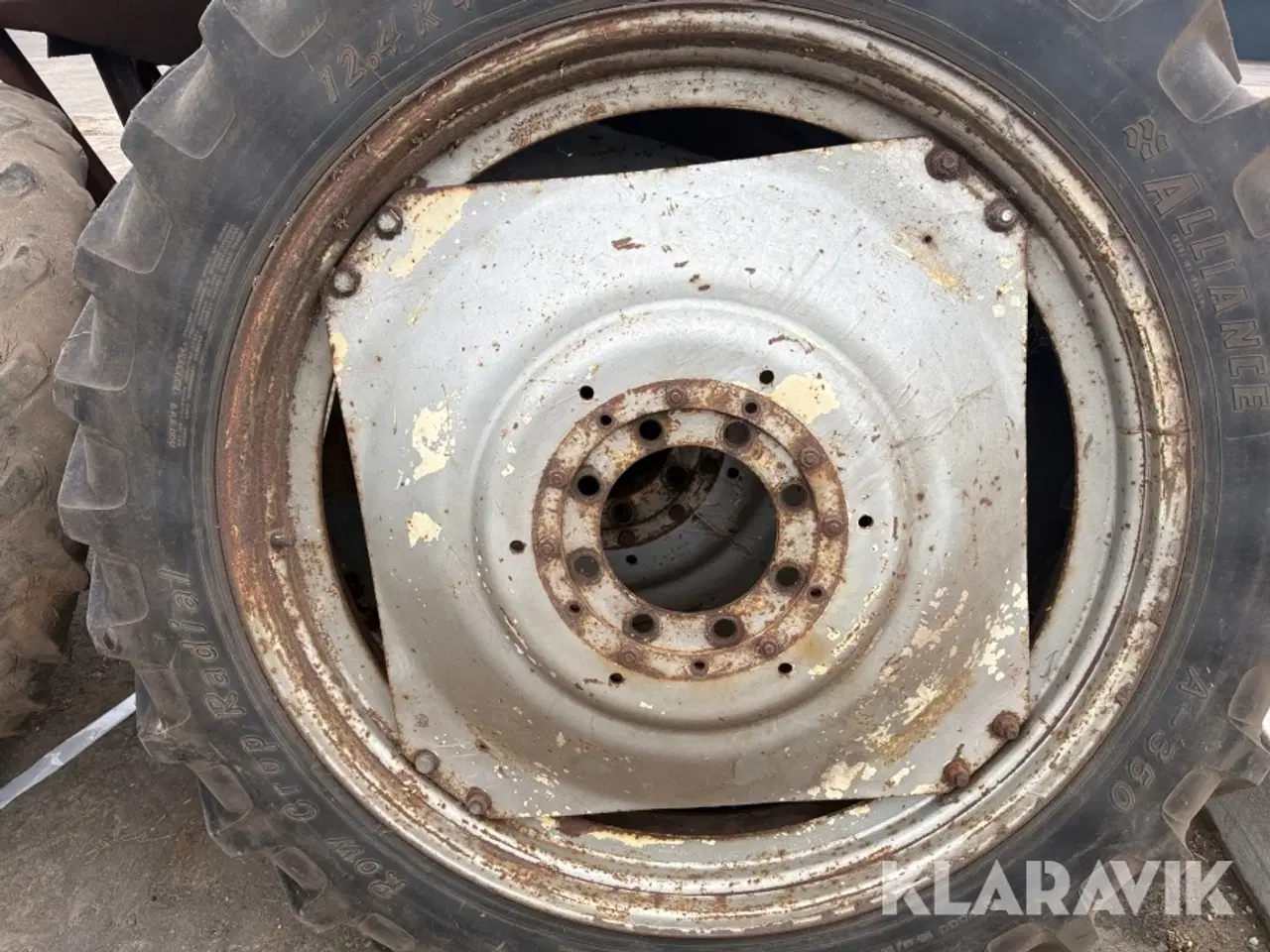 Billede 9 - Sprøjtehjul 4 styk Alliance + kléber