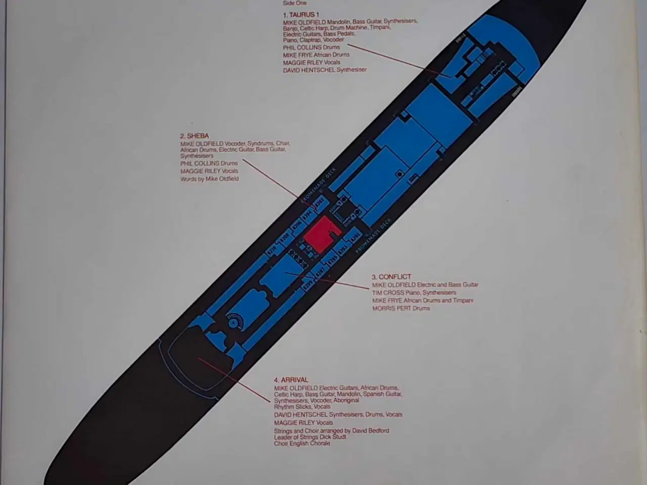 Billede 4 - Mike Oldfield QE2