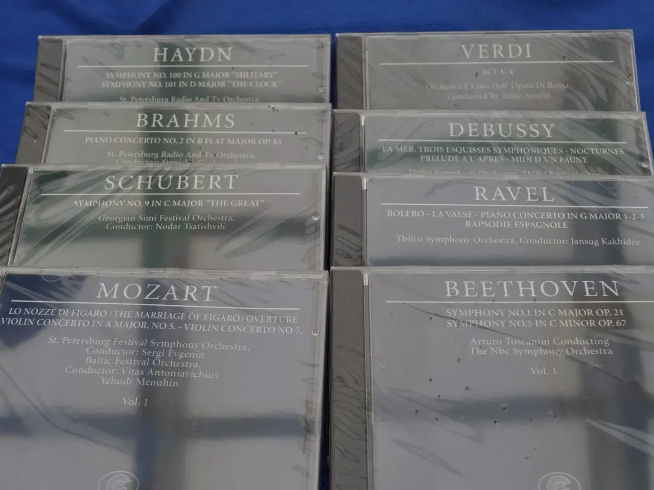 Billede 1 - VERDI, Debussy, Ravel 25 stk klassisk