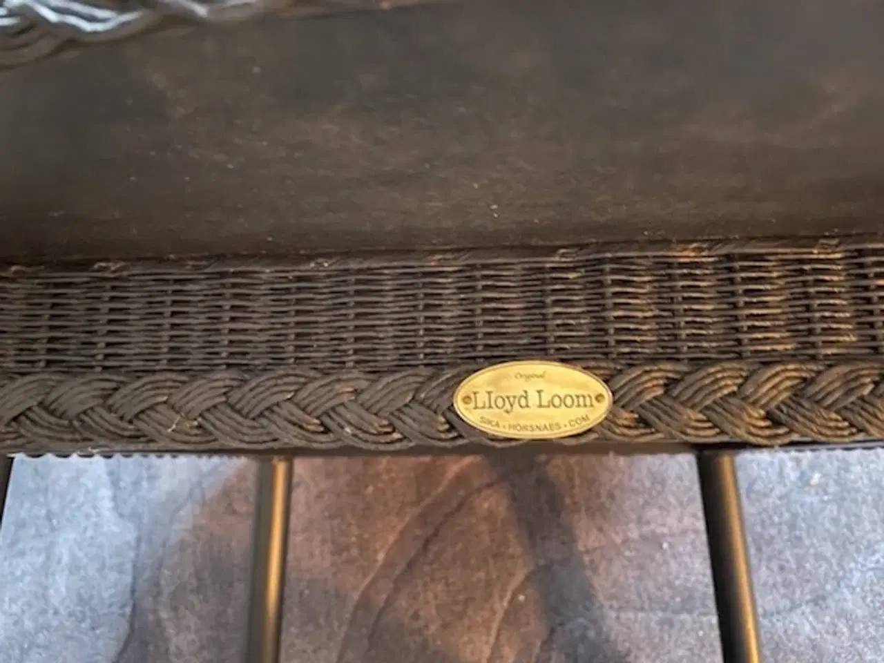 Billede 7 - Smuk kurvemøbel sæt i sort rattan-mærke LIoyd Loom