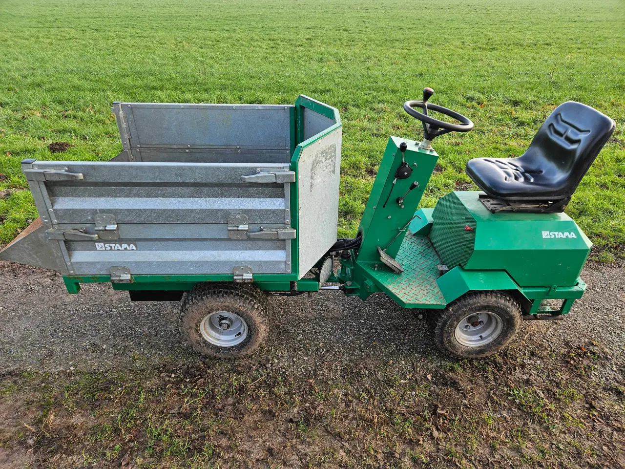 Billede 3 - Stama motorbør/kirkegårdstraktor 