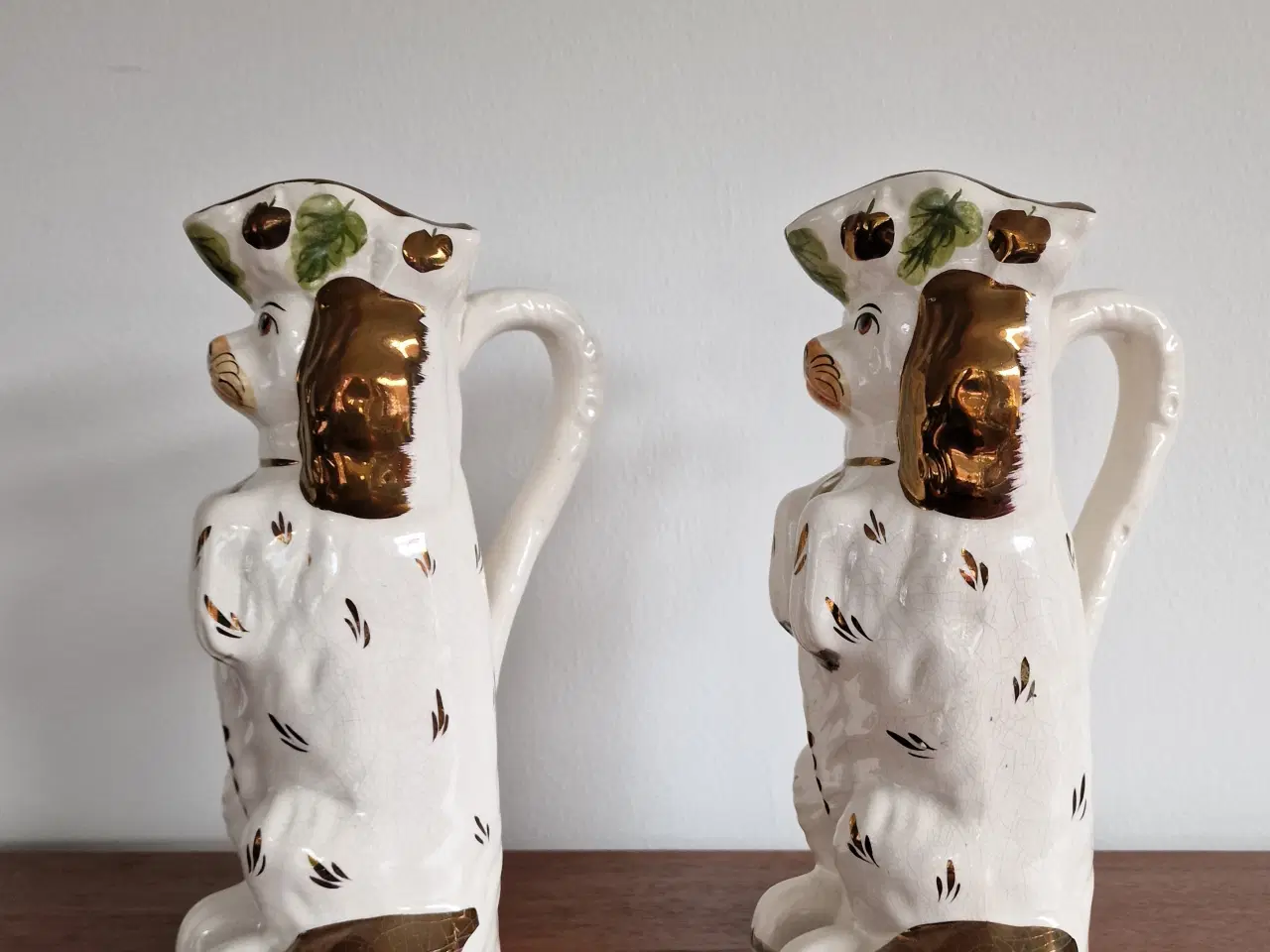 Billede 5 - 2 stk engelske vintage porcelæns figure.