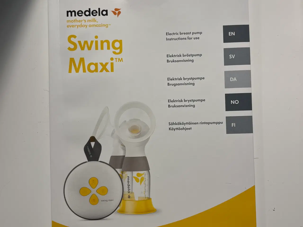 Billede 4 - Dobbeltbrystpumpe fra Medela
