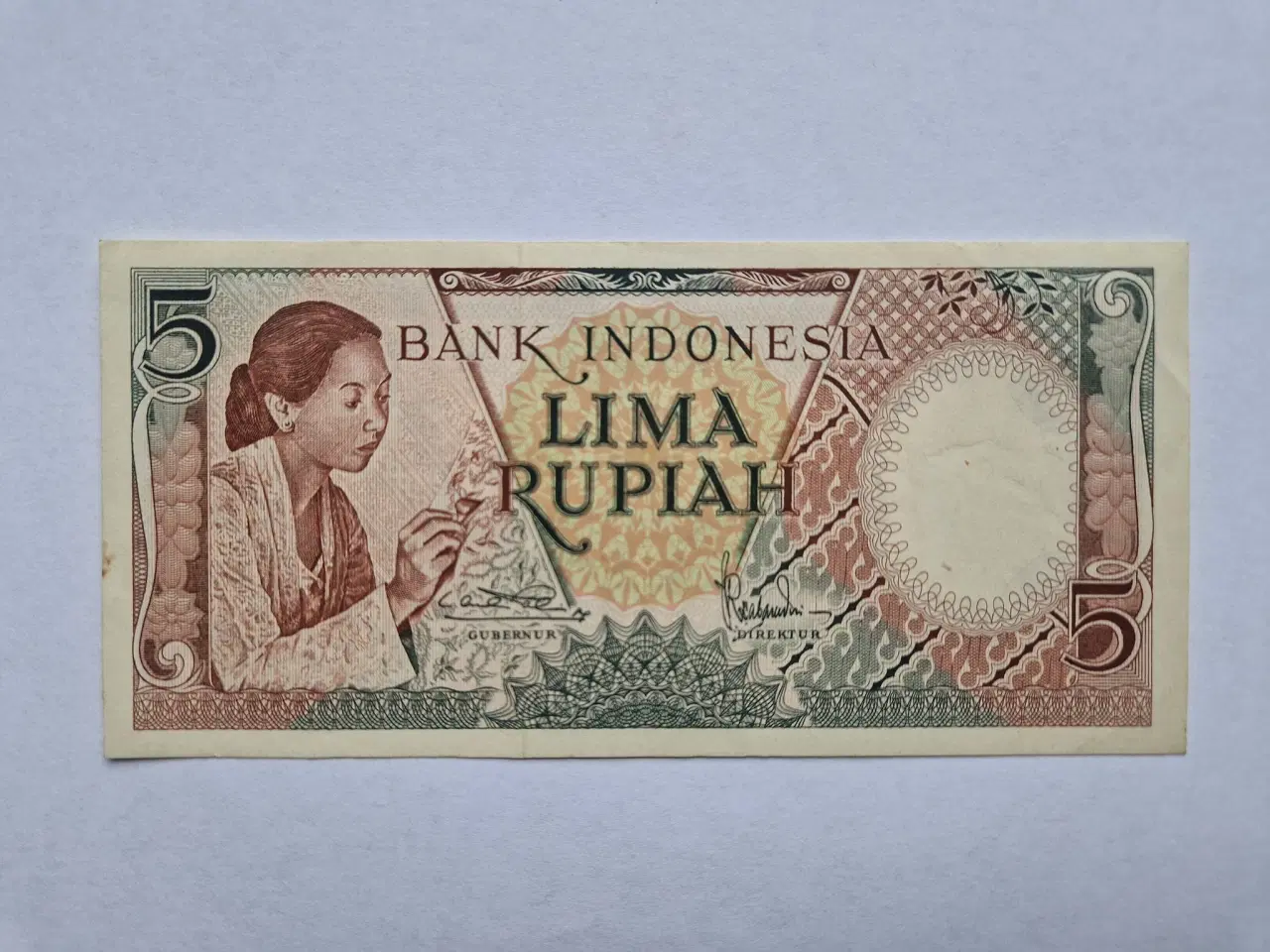 Billede 1 - 5 Rupiah Indonesia