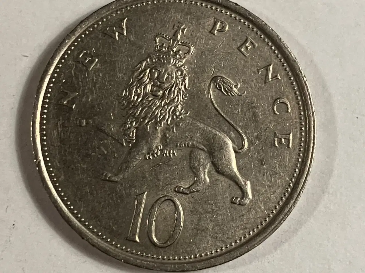Billede 2 - 10 Pence England 1974