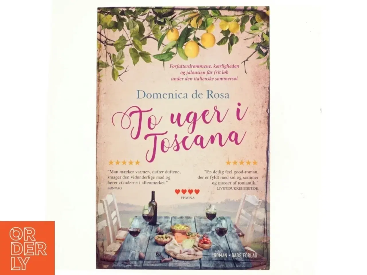 Billede 1 - To uger i Toscana af Domenica De Rosa (f. 1963) (Bog)