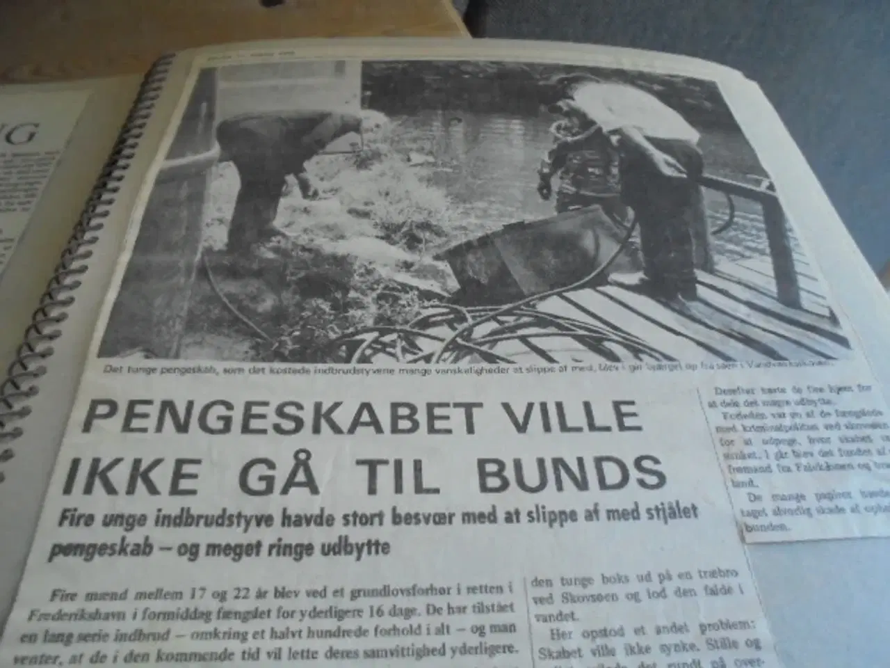 Billede 5 - Scrapbog med udklip fra o. 1970/71  