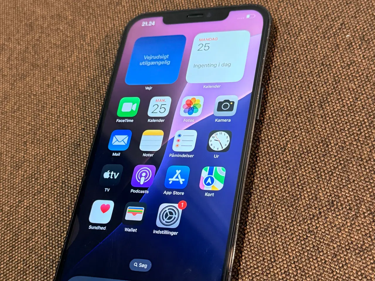 Billede 1 - 📱 iPhone 12 Pro max – 128GB – Blå