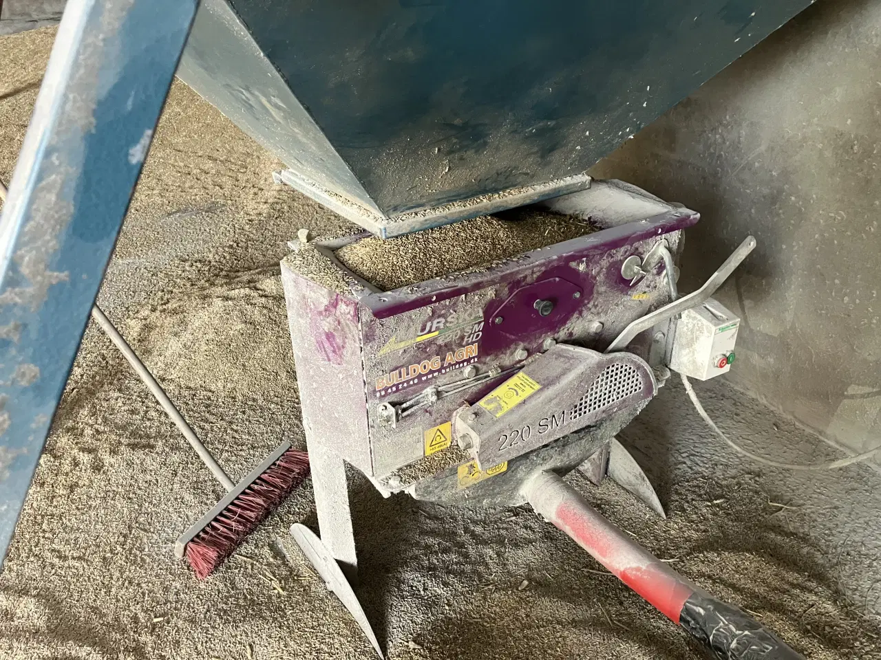 Billede 4 - Murska 220 Kornvalser med silo og snegle