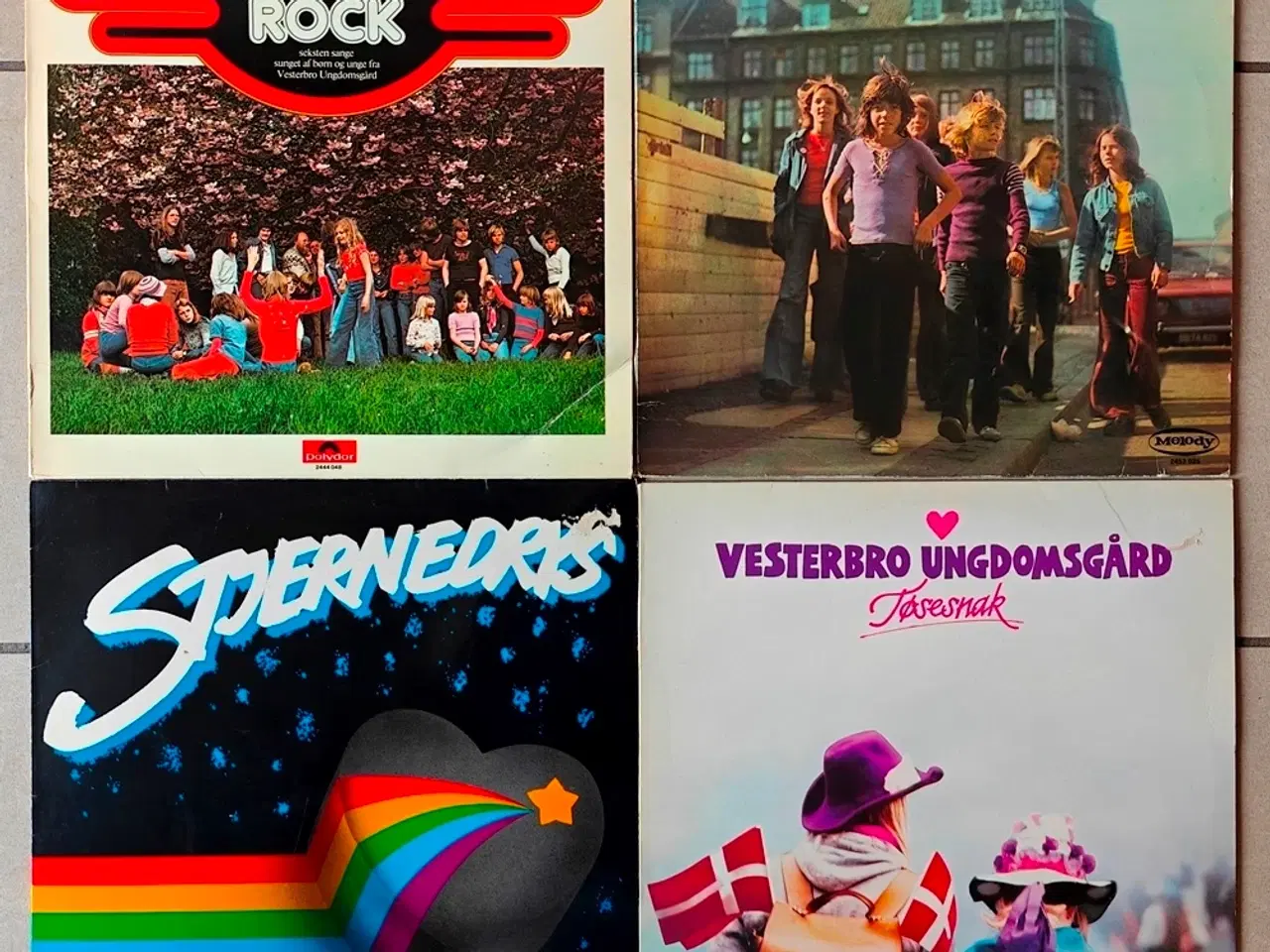 Billede 1 - LP, Vesterbro Ungdomsgård x4
