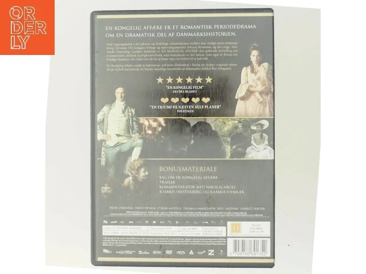 Billede 3 - En Kongelig Affære med Mads Mikkelsen (DVD)