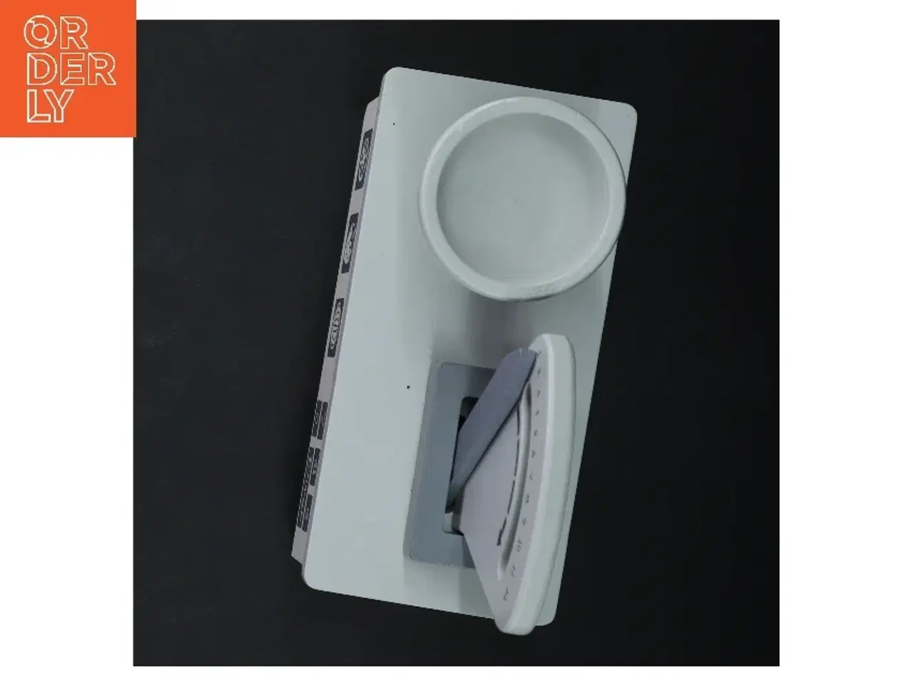 Billede 3 - Legetøj Vægt med trykknapper og skål fra Nethro (str. 18x9 cm)