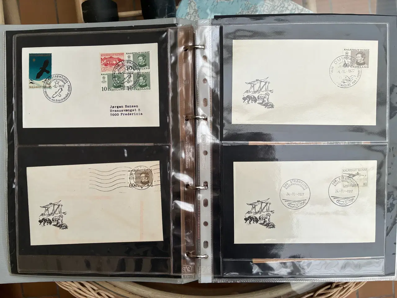 Billede 13 - Frimærker helsager stempler postnoteringer