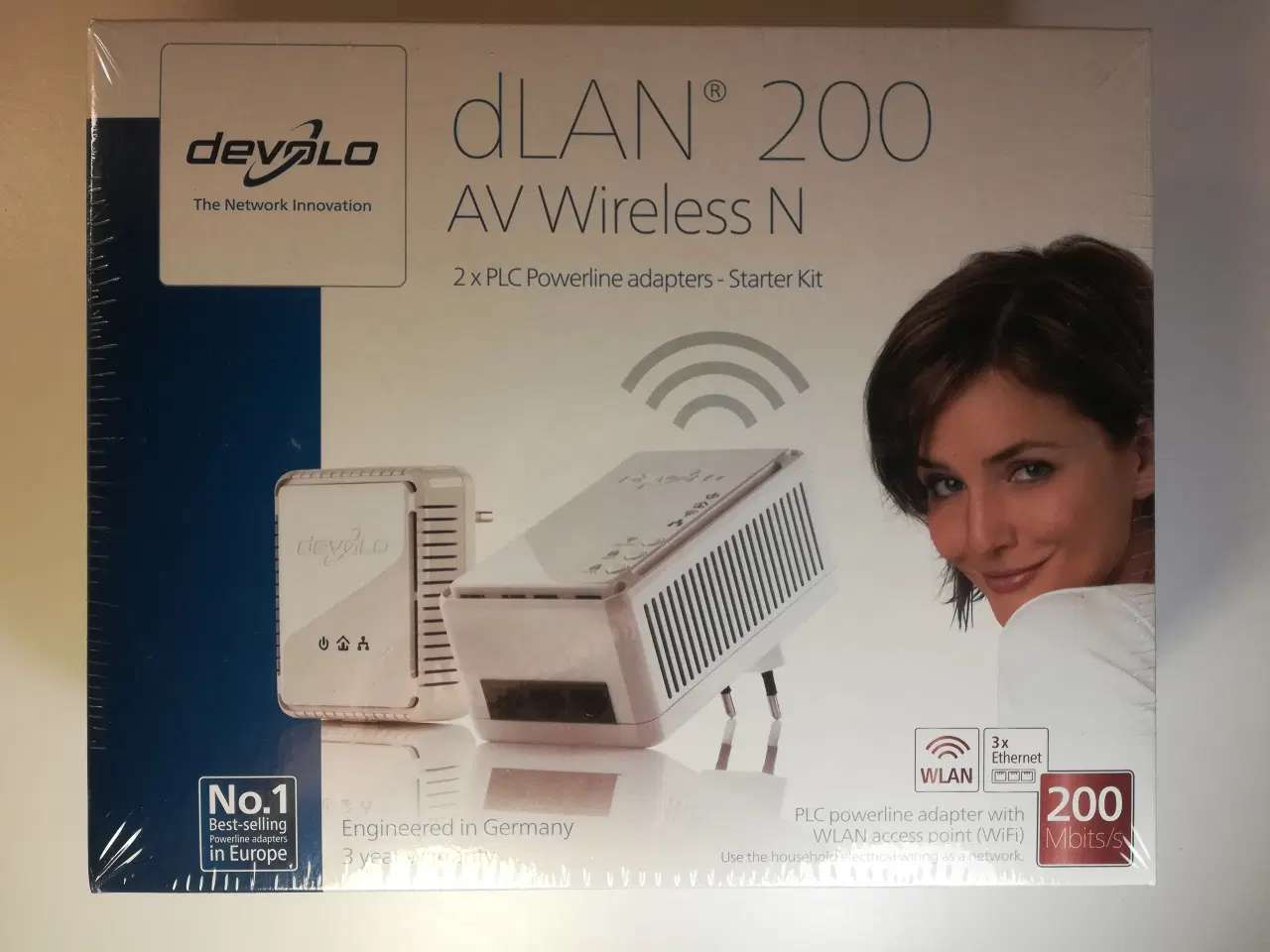 Billede 2 - Devolo dLAN 200 AV Wireless N Starter Kit Nr: 1407